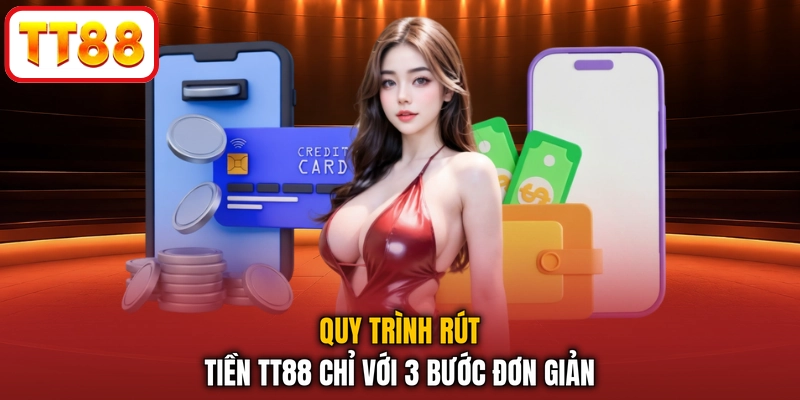Quy trình rút tiền TT88 chỉ với 3 bước đơn giản
